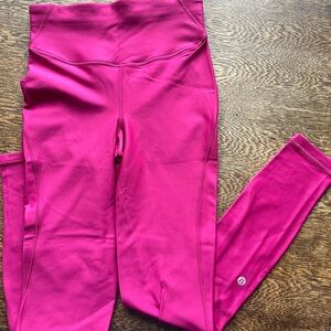 Lululemon pink leggings
